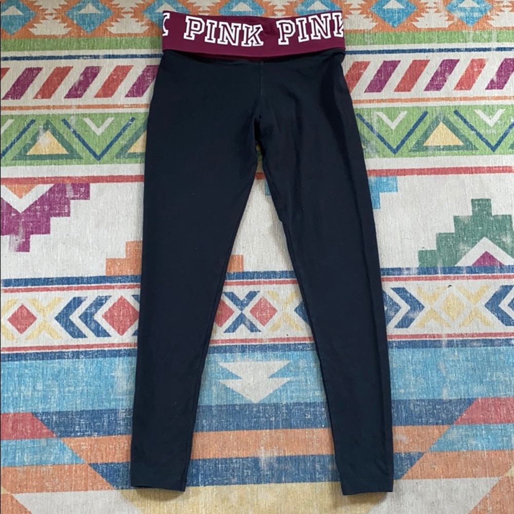 Burgundy PINK yoga pants 💗